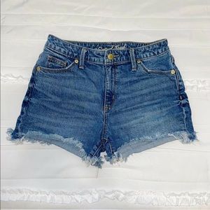 Universal Thread Cut Off Jean Shorts Size 2/26R Frayed Edge High Rise Shorts